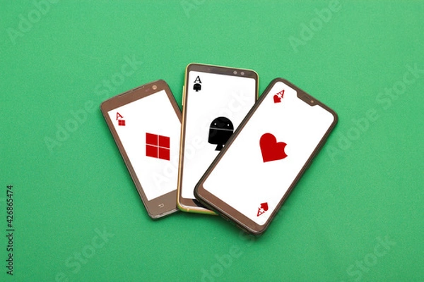 Fototapeta Three aces