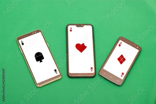 Fototapeta three aces