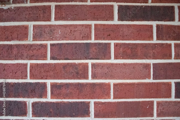 Fototapeta red brick wall background texture 35mm