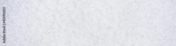 Fototapeta Fresh, wet, heavy snow, pattern and texture in white as a nature background
