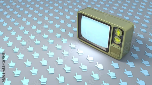 Obraz Old TV nomination