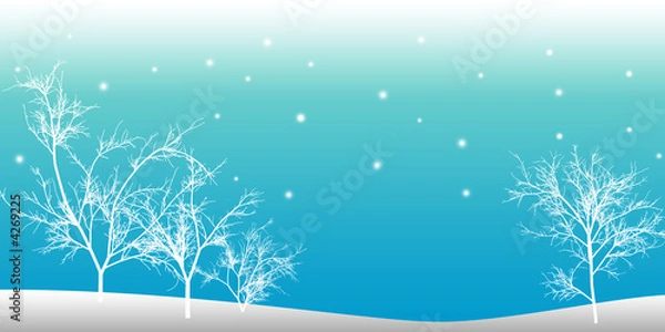 Obraz winter landscape