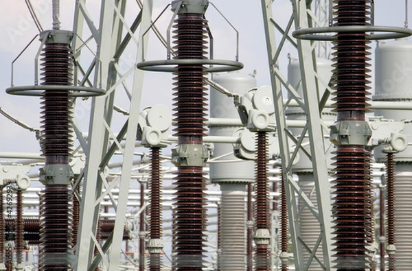 Obraz transformer station isolator