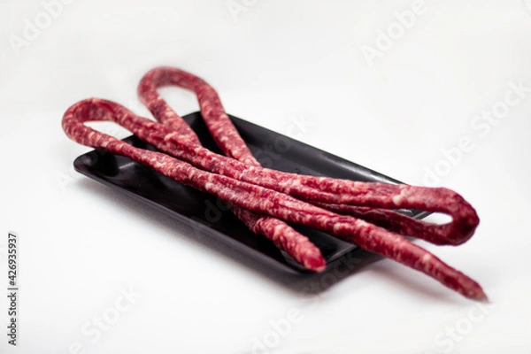 Obraz salchicha seca