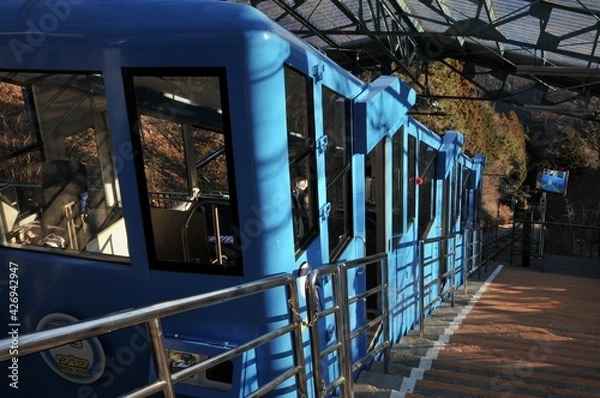 Obraz 御岳山ハイキングコースの風景