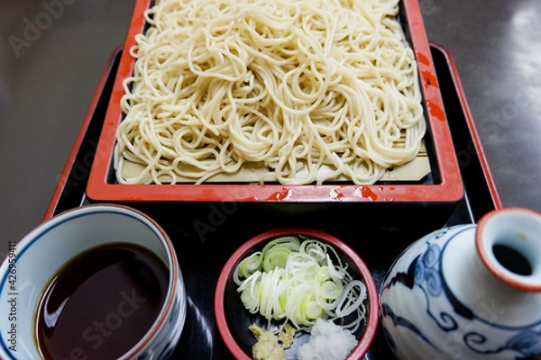 Fototapeta ざるそば