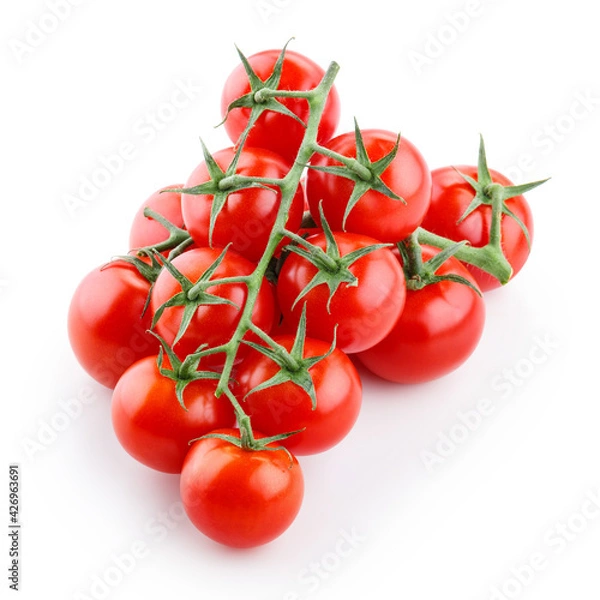 Obraz Fresh bunches of cherry tomatoes