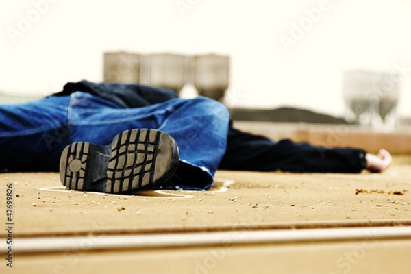 Obraz Crime Scene Concept