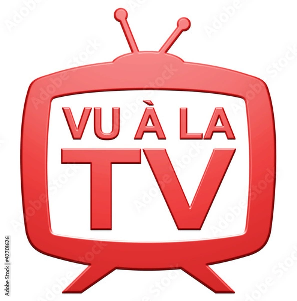 Obraz Logo "Vu à la TV"