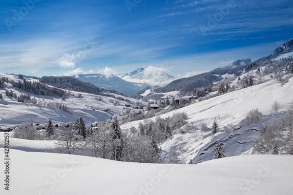 Obraz Payage de montagne