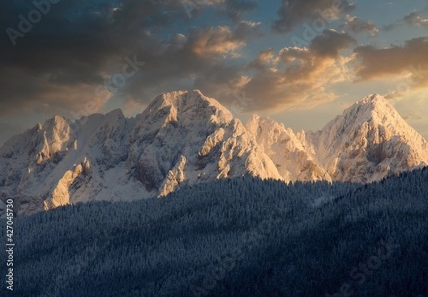 Fototapeta Coglians e Capolago