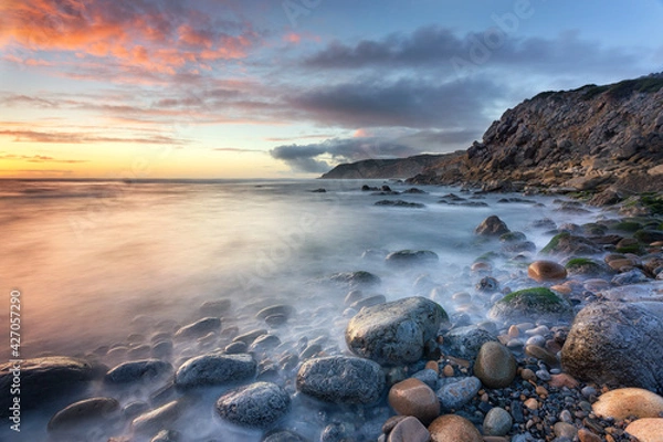 Obraz Amazing sunset, color sky