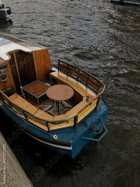 Obraz boats on the river