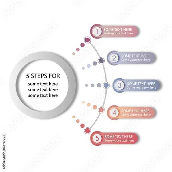 Fototapeta Infografic design