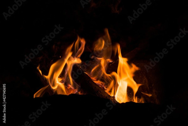 Obraz fire flames image