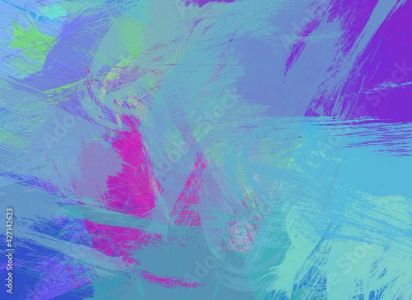 Obraz colorful abstract background bg wallpaper art paint with grain