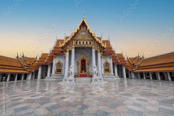 Obraz Marble temple Bangkok