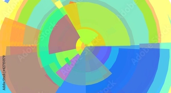 Fototapeta アブストラクトモダングラフィックデザインパターン背景素材