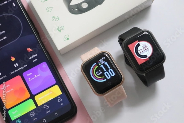 Obraz Smart Phone with watch