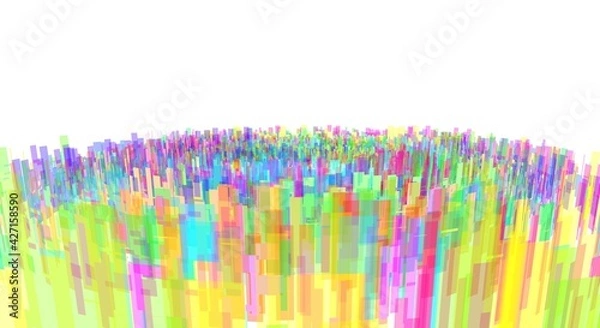 Obraz アブストラクトモダングラフィックデザインパターン背景素材