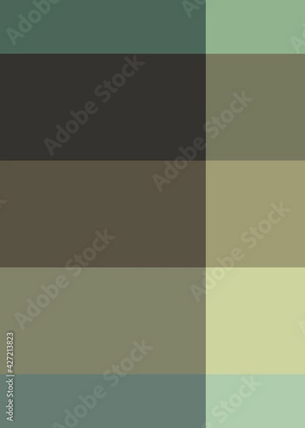 Fototapeta Abstract color Low-Polygones Generative Art background illustration