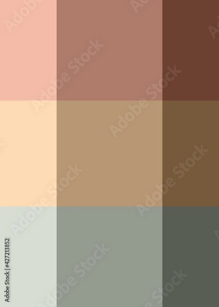 Fototapeta Abstract color Low-Polygones Generative Art background illustration