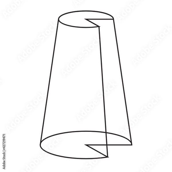 Obraz geometric shape vector