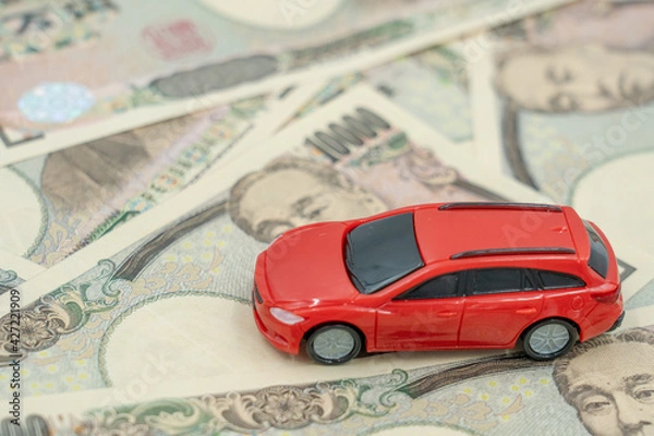 Obraz 自動車とお金