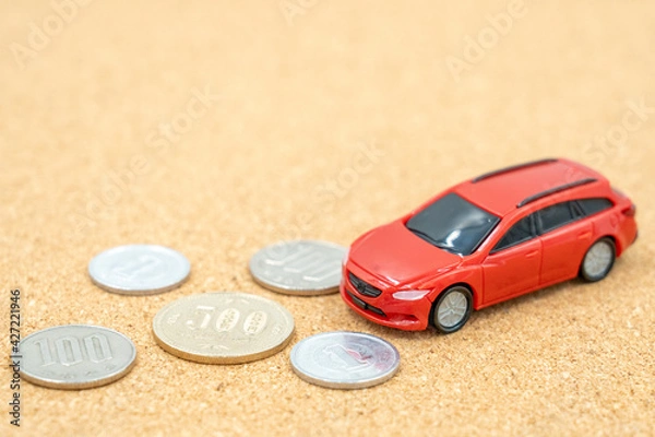 Obraz 自動車とお金