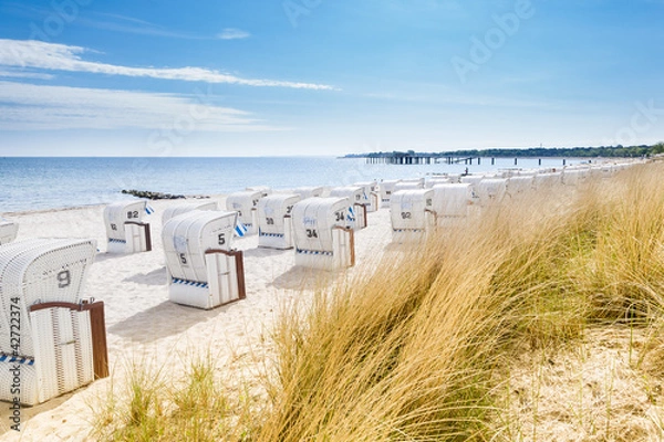 Obraz Krzesła plażowe