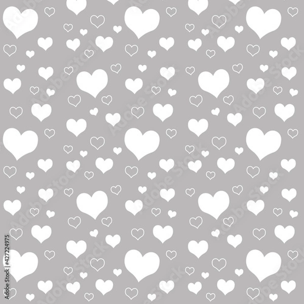 Obraz Background with haerts