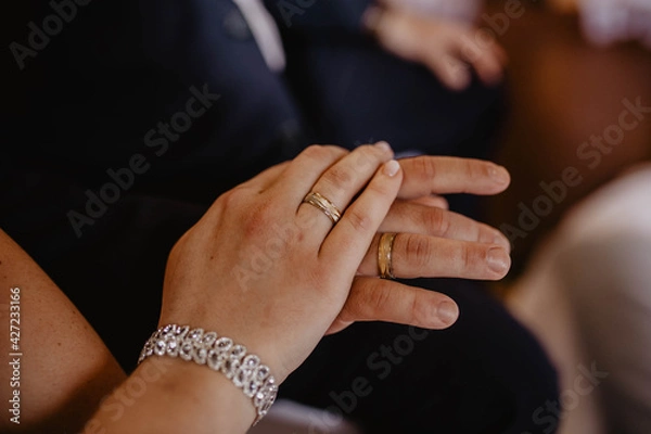 Obraz Obrączki, ślub, wesele