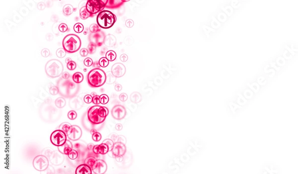 Obraz  icone, frecce, direzione, informazioni, connessione