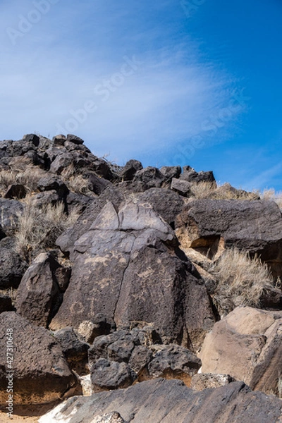 Fototapeta Petroglyphs