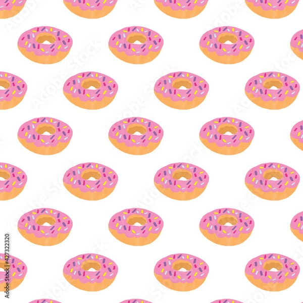 Fototapeta donut pattern 
