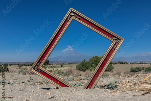 Obraz volcano picture