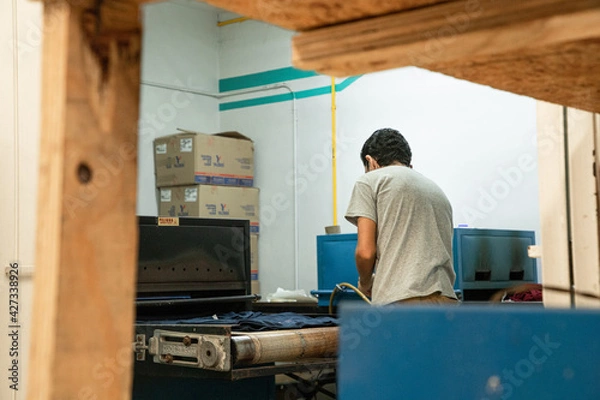 Fototapeta Serigrafista