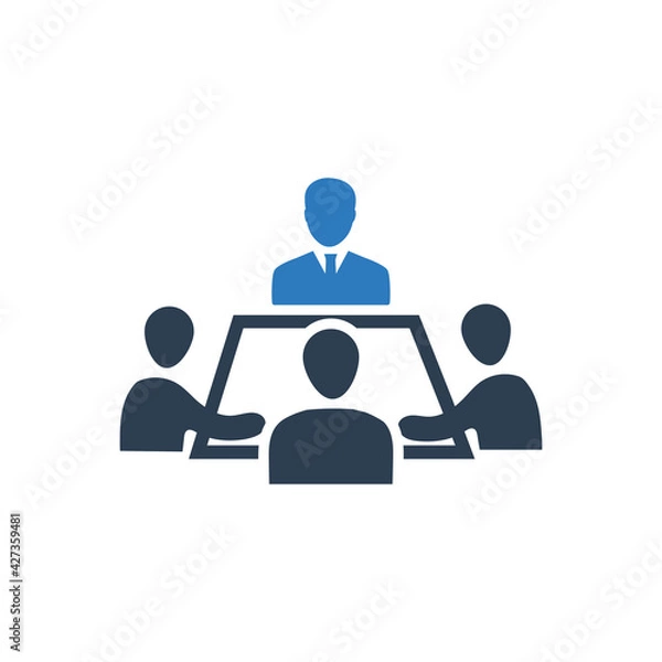 Obraz Business Conference Icon