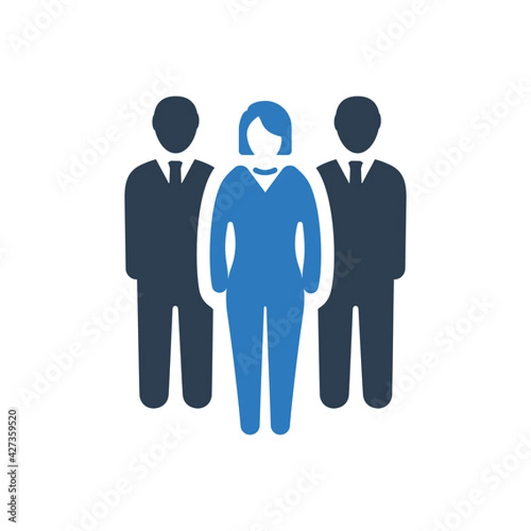 Obraz Team Leader Icon