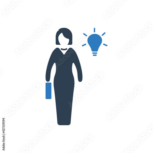 Obraz Business Brainstorming Icon