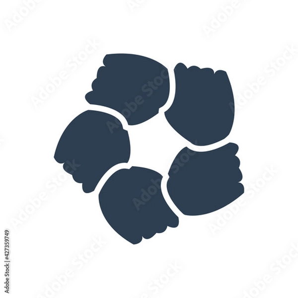 Obraz Business Teamwork Icon