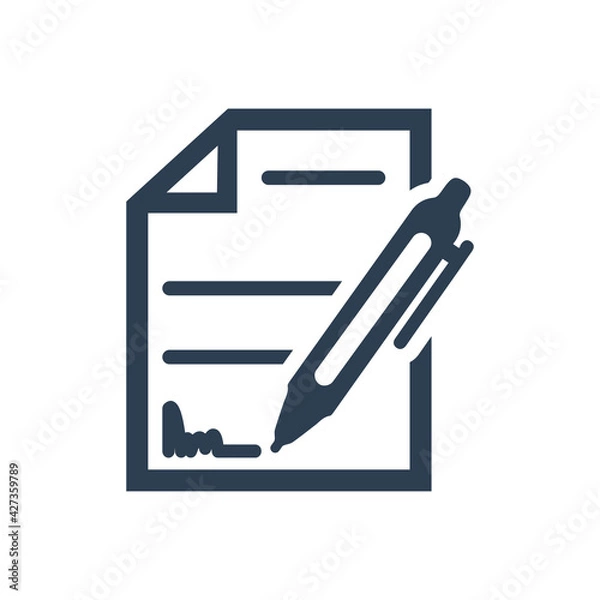 Obraz Contract / Agreement Icon