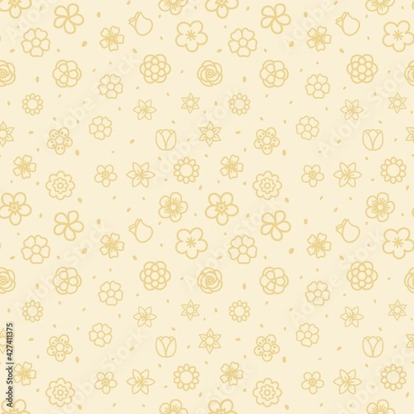 Obraz seamless pattern with flowers