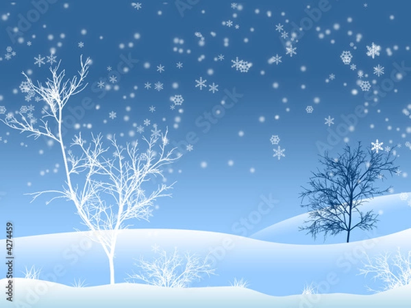 Obraz landscape winter