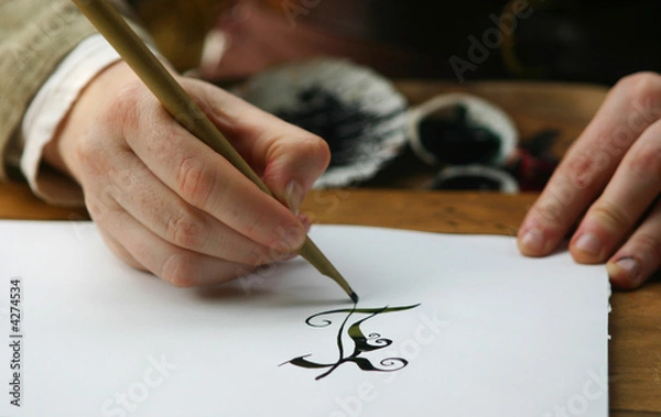 Obraz calligraphie