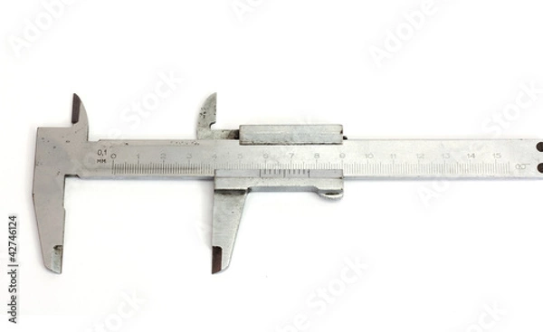 Fototapeta isolated trammel - tool for precision measuring