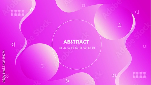 Fototapeta dynamic background shape gradient pattern creative geometric wallpaper trendy gradient shapes composition.composition,website landing page or background.Colorful holographic abstract background.Eps10