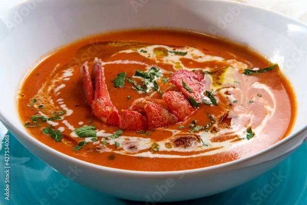 Fototapeta French Lobster Bisque Soup