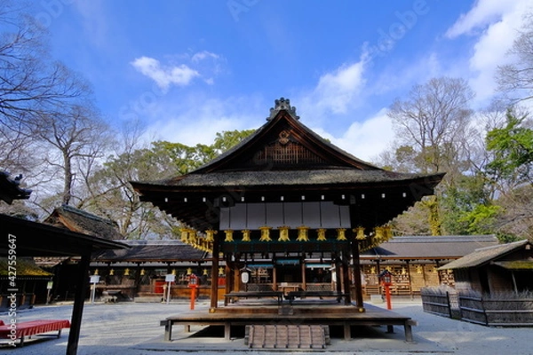 Obraz 女性守護の神社　下鴨神社の摂社   河合神社