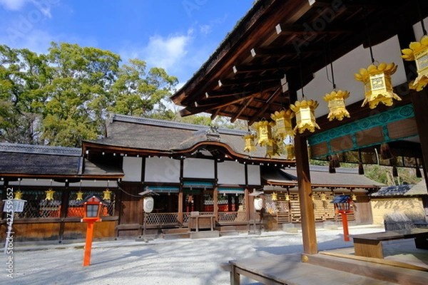 Obraz 女性守護の神社　下鴨神社の摂社   河合神社